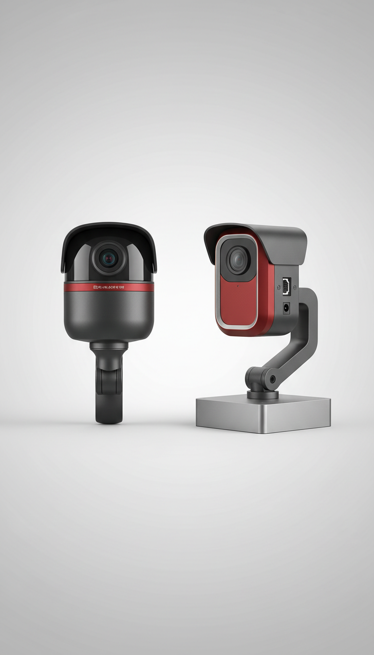 Outdoor Surveillance Camera with Night Vision