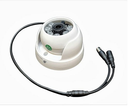 كاميرا مراقبة هاي شارب HS-D003AT – قبة، بيضاء