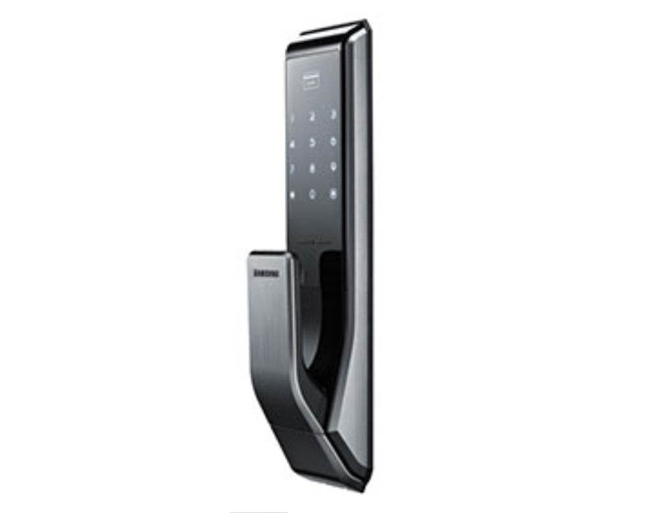Samsung SHS-P717 Smart Push-Pull Door Lock – PIN & RFID Access