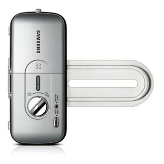Samsung SHS‑G517 Smart Glass Door Lock – Keyless Push/Pull with PIN & RFID