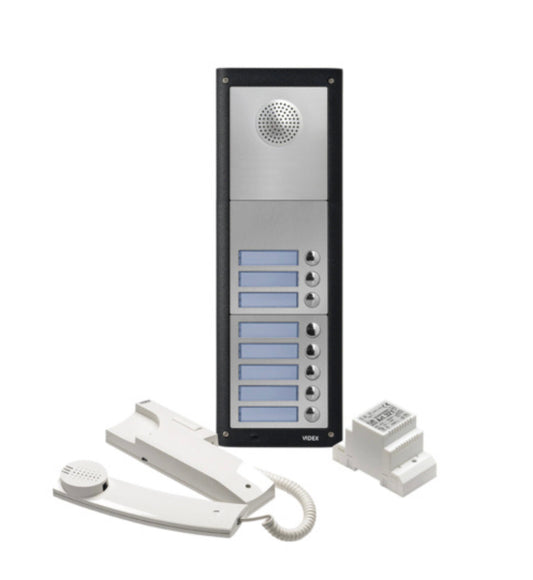 نظام الاتصال الداخلي الصوتي Videx، 8 شقق، Art. 8K-8/A