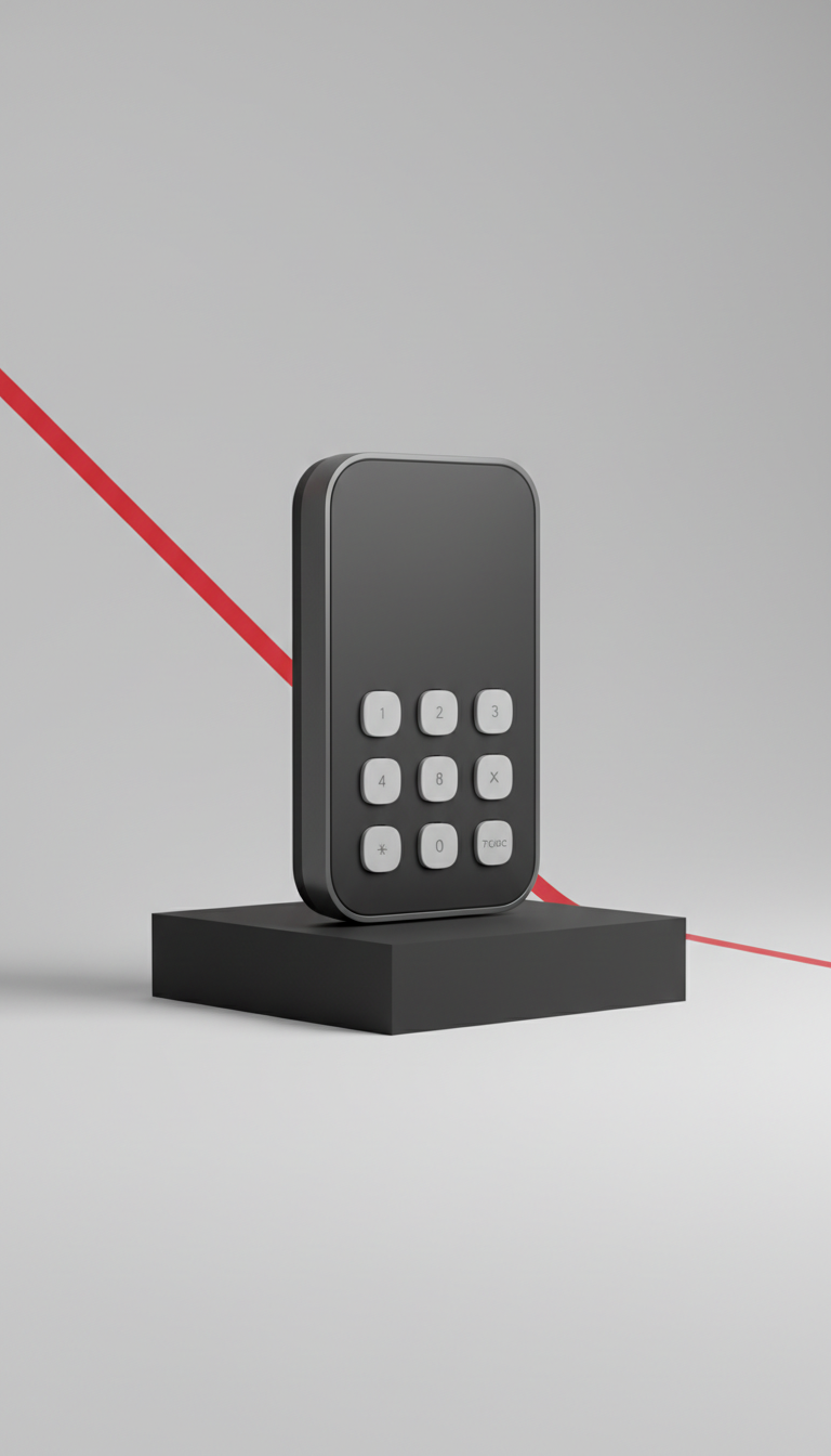 Modular Alarm Keypad Touch Interface
