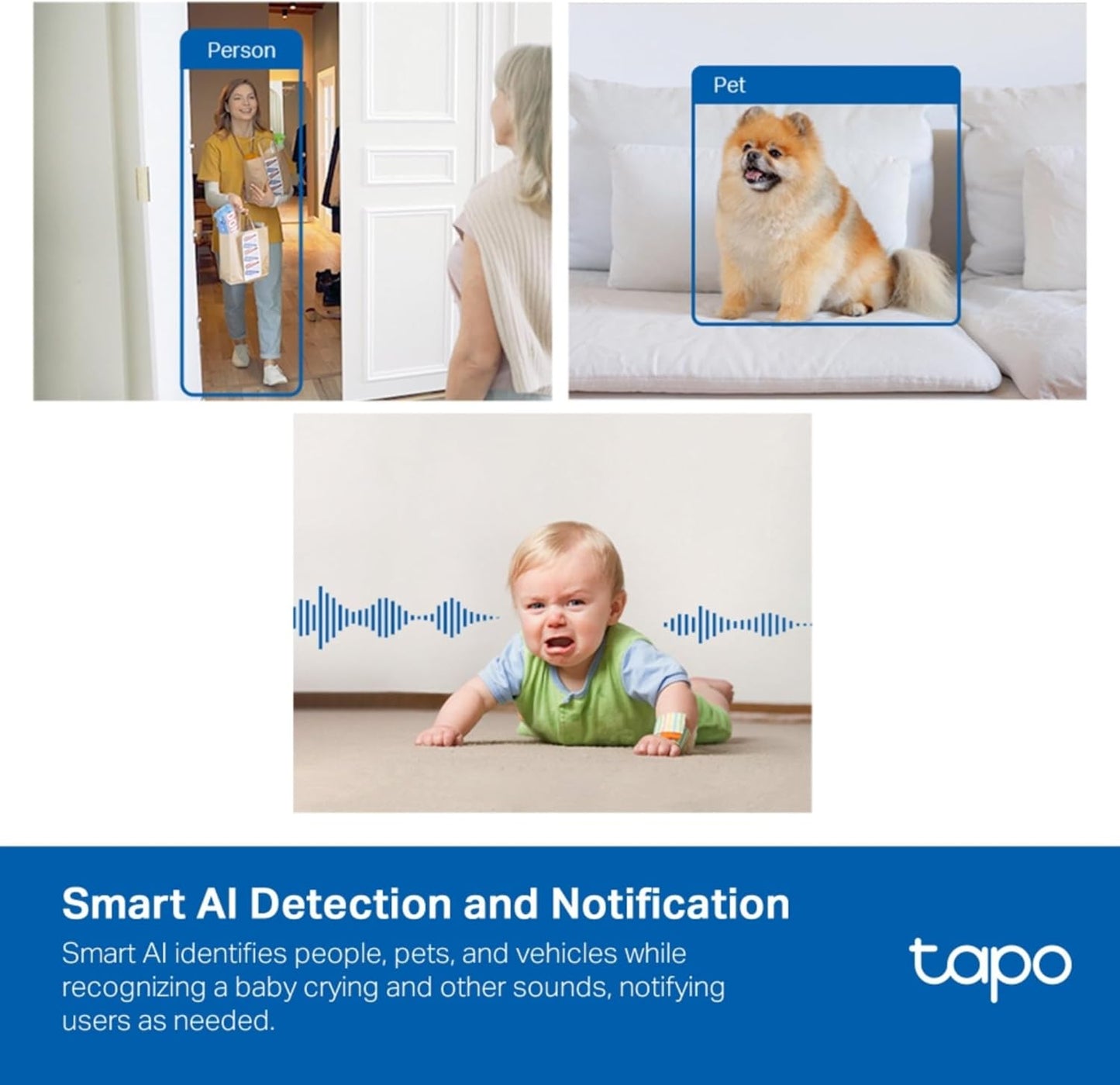 Tapo C125 - AI Smart Wi-Fi Security Camera
