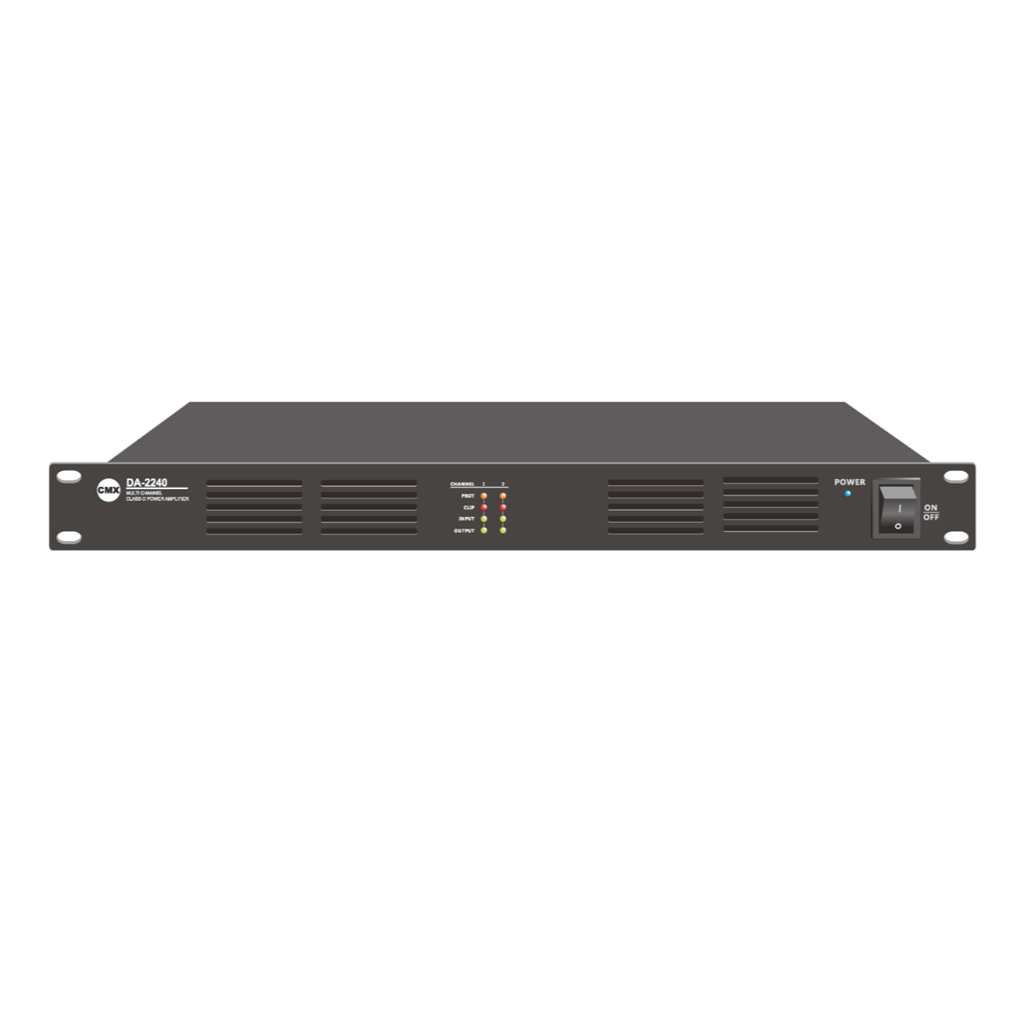 CMX, DA-2500 2x500W, (Two Channel Class-D Power Amplifier)