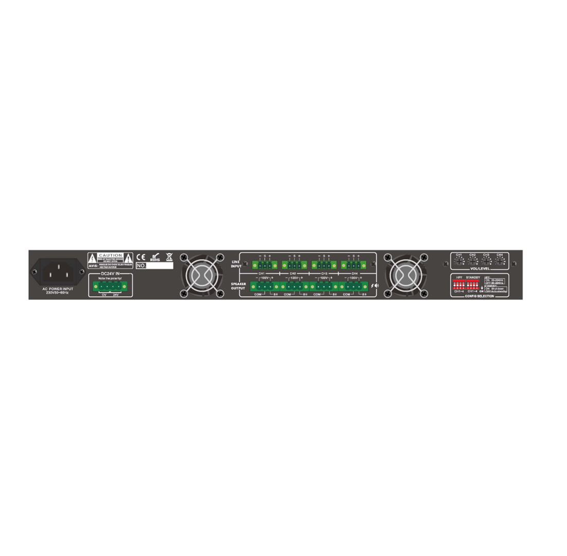 CMX DA-4500 Class-D Four Channel 500W Power Amplifier