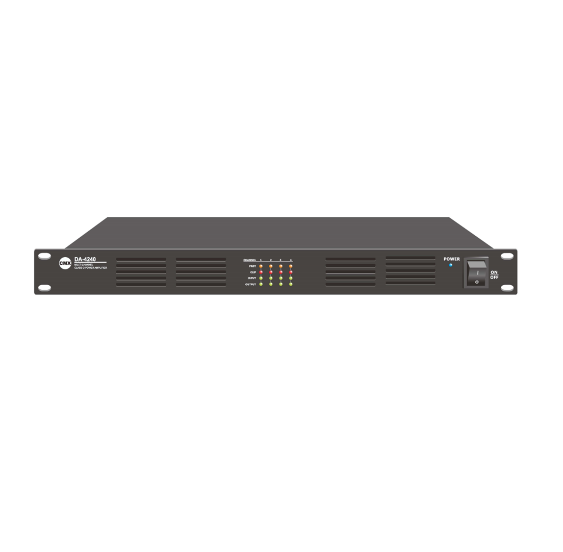 CMX DA-4500 Class-D Four Channel 500W Power Amplifier