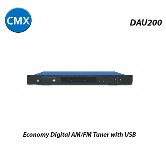 CMX DAU200 (Economy Digital AM/FM Tuner with USB)