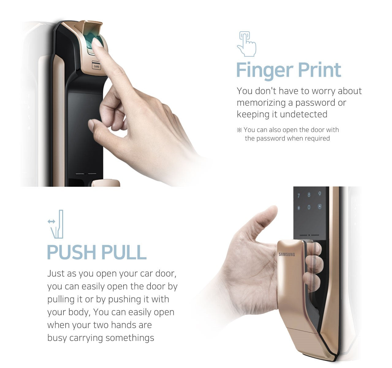 Samsung Digital Door Lock, Model SHP-DP728