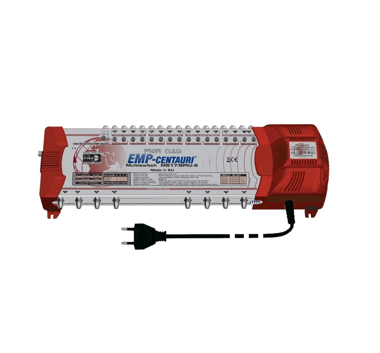 Multiswitch MS17/8PIU-6 V10, EMP