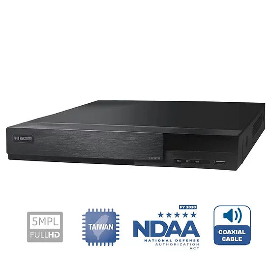 هاي شارب، HS-HQ8311، مسجل فيديو رقمي هجين، 8 قنوات - أسود
