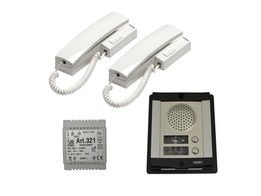 Videx Audio Intercom System, 2 Apartment , Art. 8K-2/A