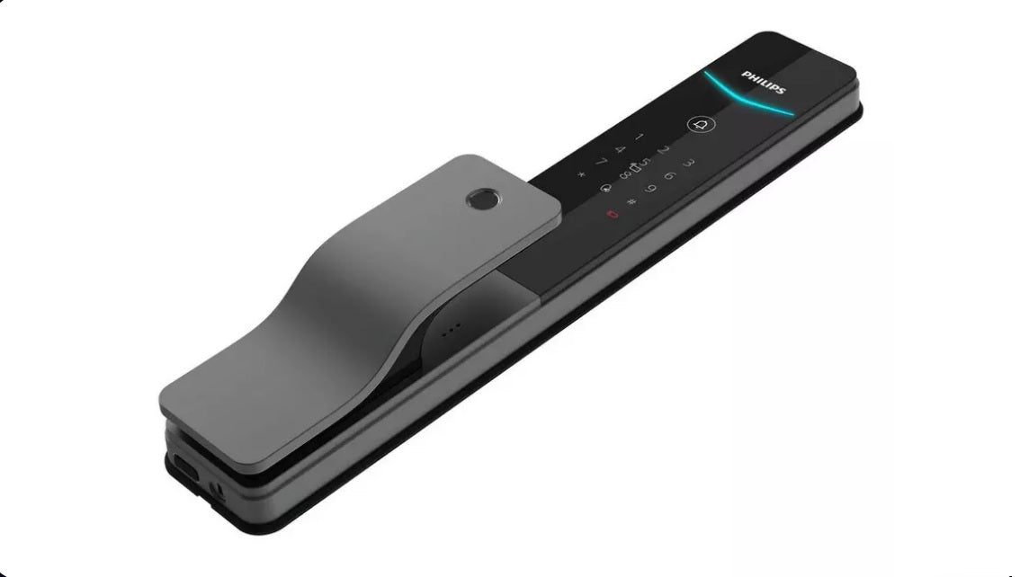 Philips DDL801‑5HBS Smart Push‑Pull Door Lock (Fingerprint + PIN + RFID)