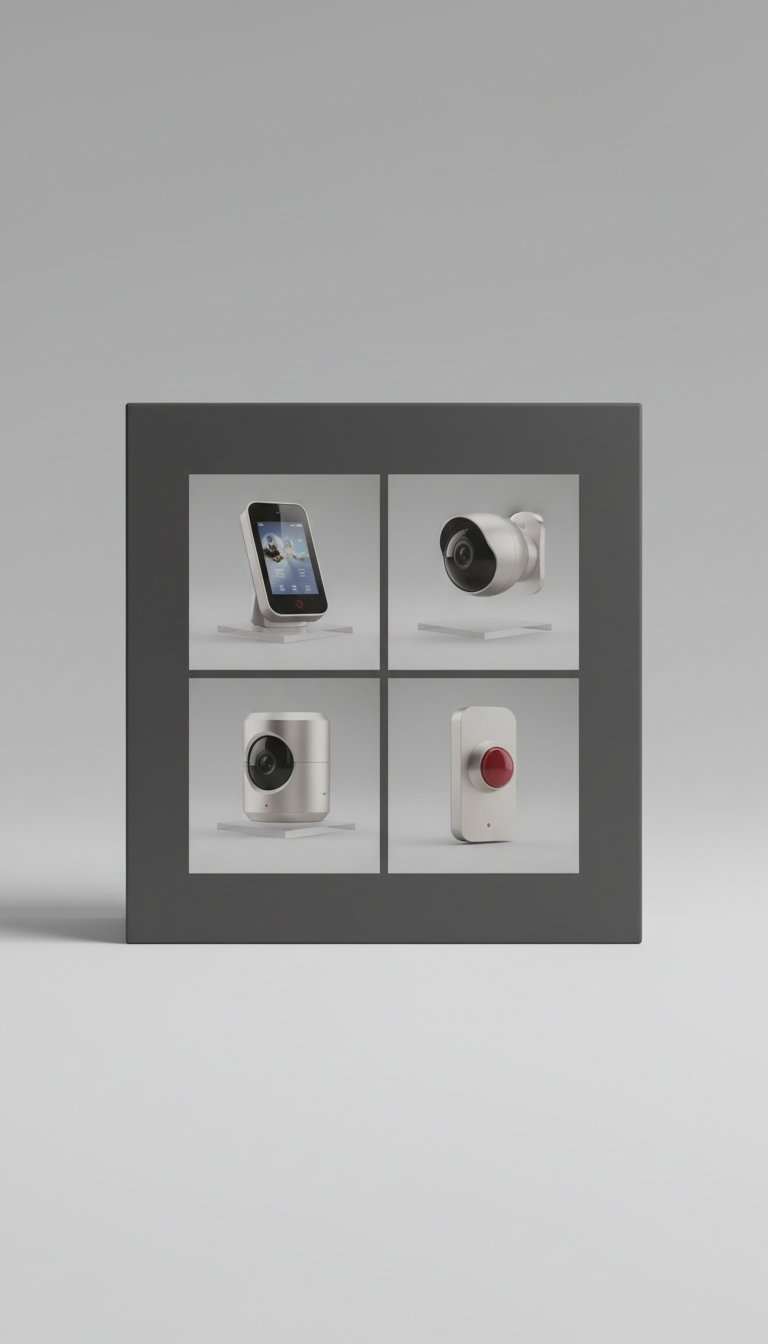 Wireless Security Kit Box with Modular Sensors
