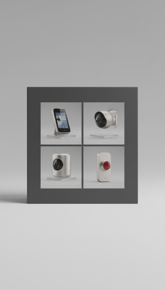 Wireless Security Kit Box with Modular Sensors