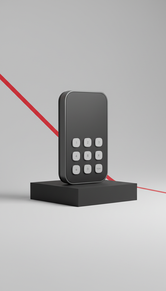 Modular Alarm Keypad Touch Interface