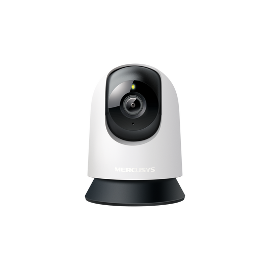 Mercusys, MC200 Pan & Tilt Home Security Wi-Fi Camera,360° horizontal, enabling complete coverage of the area,1080p high-definition video, providing users with clear and detailed footage, Two-Way Audio.