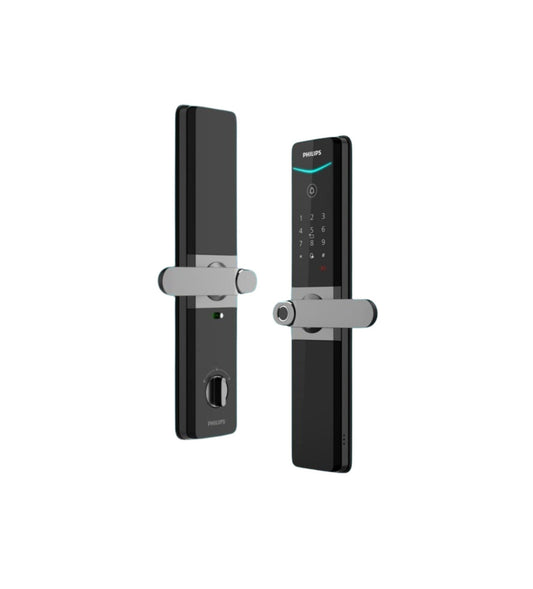 Philips DDL610‑5HBS Smart Lever Door Lock (Fingerprint + PIN + RFID + App Control)