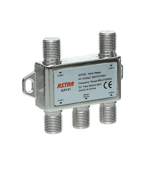 4-In-1 DiSEqC Switch Silver, ASTRA