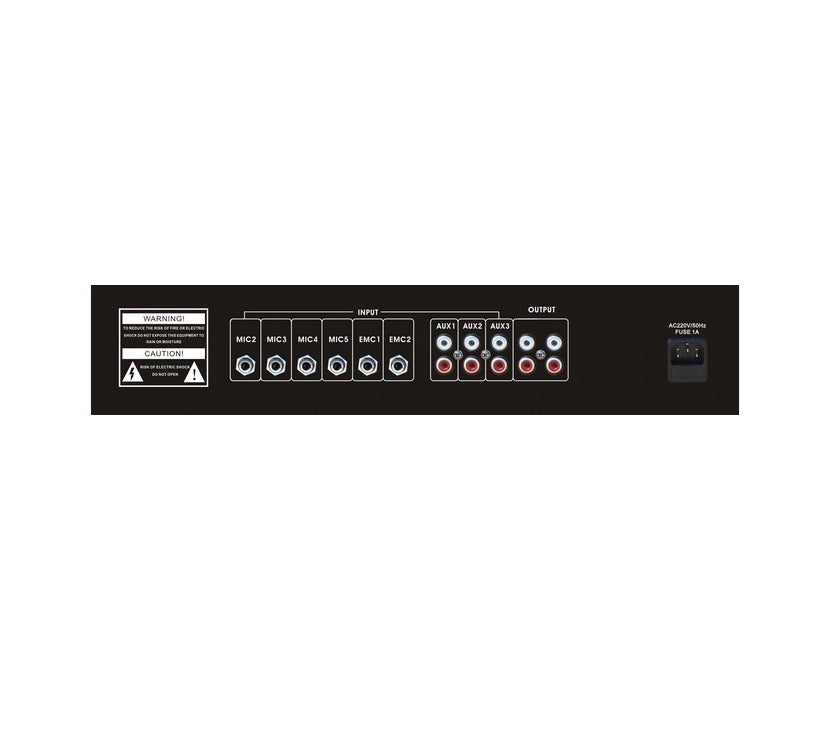 CMX Audio PA-100PR Public Address System, PA System 10 Inputs, Pre-Amplifier